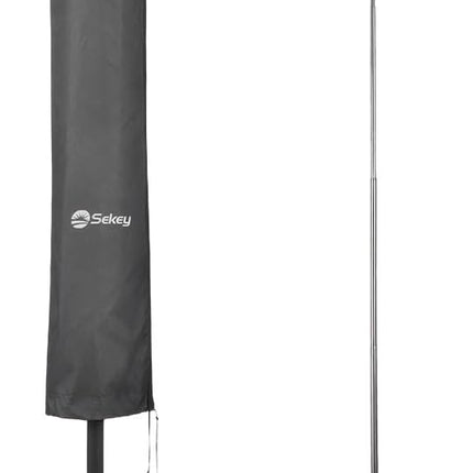 Sekey Parasol Protective Cover for 300 cm Parasol | With Mounting Rod & Zip (175 x 30.5/36.5 cm) - Waterproof, UV 50+