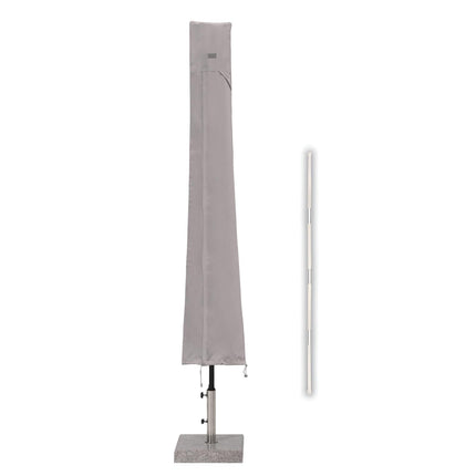 Sekey Parasol Protective Cover for Cantilever Parasol, Tear-Resistant, Grey, 260 x 65 cm