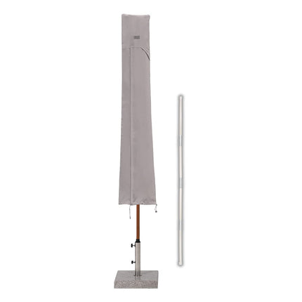 Sekey Parasol Protective Cover for Cantilever Parasol, Tear-Resistant, Grey, 260 x 65 cm