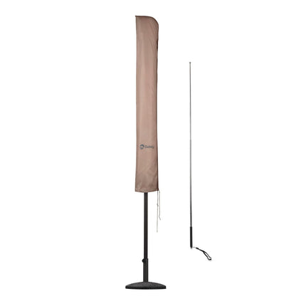 Sekey Parasol Protective Cover for 300 cm Parasol | With Mounting Rod & Zip (175 x 30.5/36.5 cm) - Waterproof, UV 50+