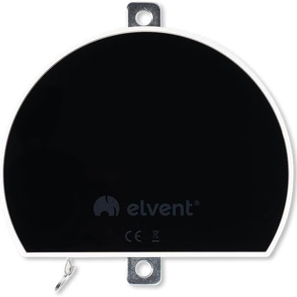 elvent Lullaby Motor for Spring Cradle, Made in Germany, Smart Display, Low Noise (White/Black)