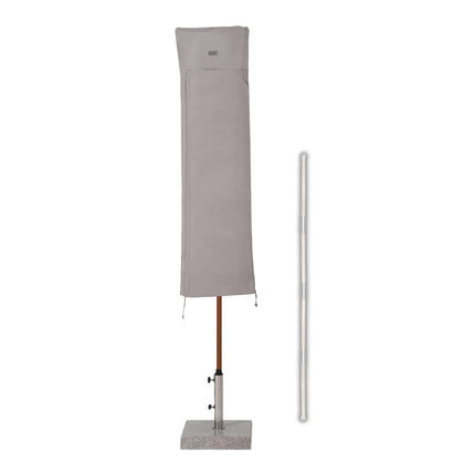 Sekey Parasol Protective Cover for Cantilever Parasol, Tear-Resistant, Grey, 260 x 65 cm