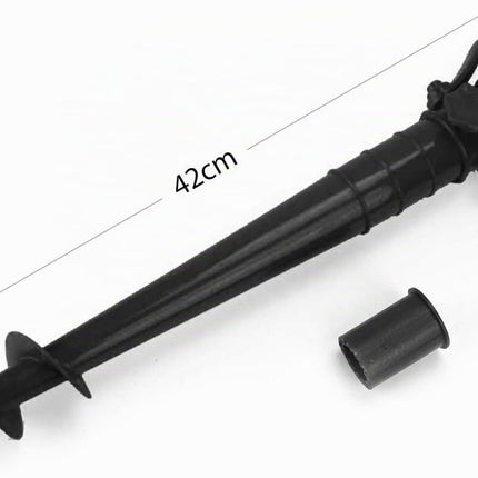 Sekey Parasol Holder Beach or Earth Black with Ground Dowel for Parasol