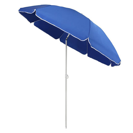 Sunula Parasol with Protective Cover, Tilting & Height Adjustable, 160/180 cm Selectable, UV Protection UPF 50+, GRS Recycled Cover, Ideal for Beach, Patio & Garden