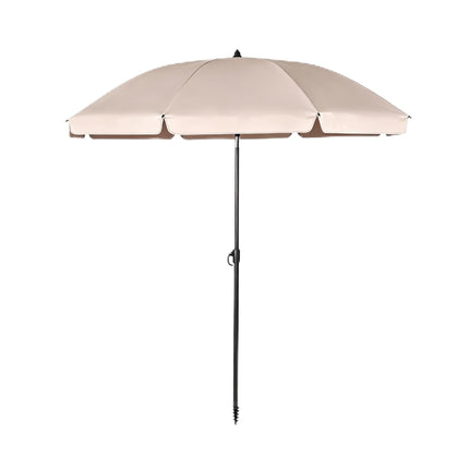 Sunula Parasol with Protective Cover, Tilting & Height Adjustable, 160/180 cm Selectable, UV Protection UPF 50+, GRS Recycled Cover, Ideal for Beach, Patio & Garden