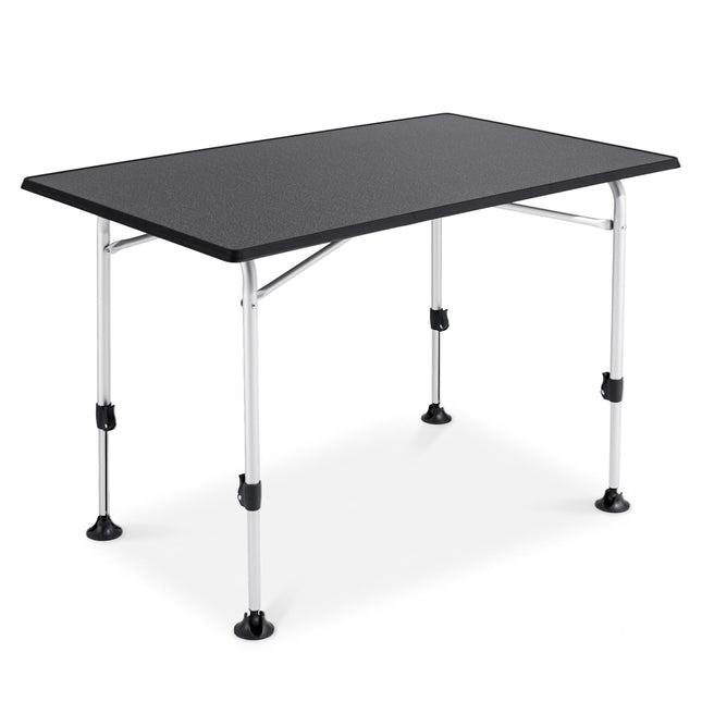 Westfield Outdoors Viper 80 Camping Table, Height Adjustable Garden Table, 80 x 60 cm Table Top for 2-4 People, Durable and Easy to Clean, Foldable, for Camping, Garden and Caravan
