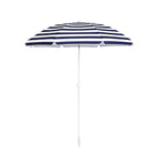 Blue white stripes + ground sleeve / 180 cm