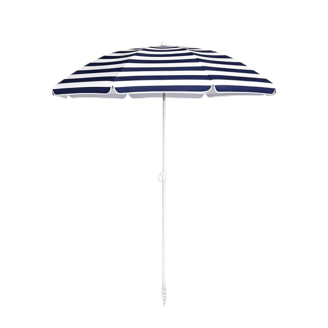 Sunula Parasol with Protective Cover, Tilting & Height Adjustable, 160/180 cm Selectable, UV Protection UPF 50+, GRS Recycled Cover, Ideal for Beach, Patio & Garden
