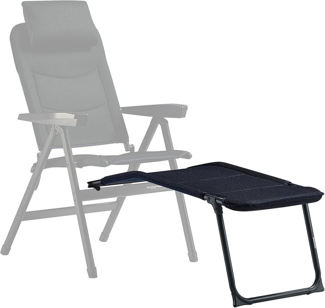 Westfield Outdoors Ambassador1 Leg Rest 50 cm Height - Aluminium Footstool, 3D Mesh Fabric, Breathable & Quick Drying, Only 1.6 kg Lightweight, Ideal for Camping, Garden, Patio & Motorhome