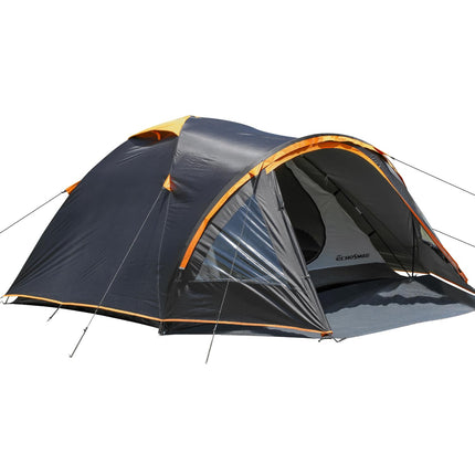EchoSmile Tent 4 Person Waterproof 5000 mm Dome Tent with Awning Ultralight Camping Tents 3-4 Seasons Camping Tent Bivouac Tent for Trekking, Garden, Festival
