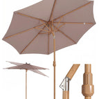 taupe / Wood look + car bendable