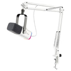 Microphone with arm / White