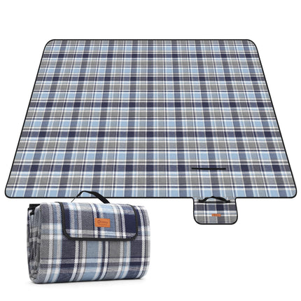 Sekey Picnic Blanket Waterproof 200 x 200 cm, Beach Blanket Sand-Free | Padded, Three-Layer Structure, PEVA Waterproof Base, Tie Strap Carry Strap, Suitable for Picnics, Camping, Beach